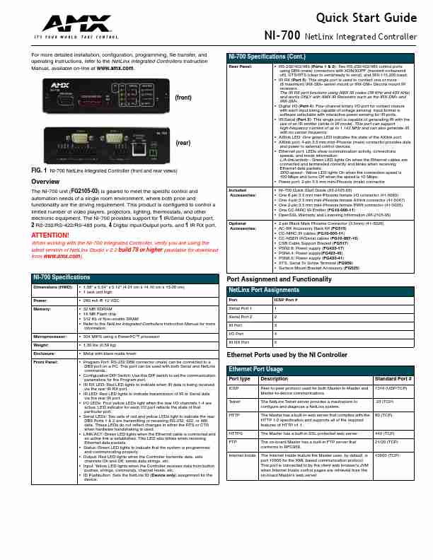 AMX Video Game Controller NI-700-page_pdf